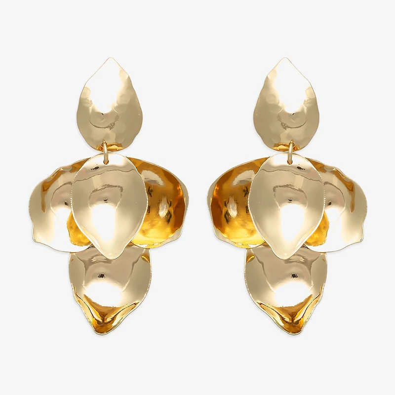 Bold Elements Womens Drop Earrings