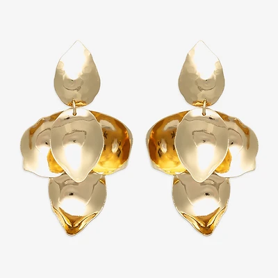 Bold Elements Womens Drop Earrings