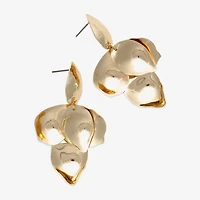 Bold Elements Womens Drop Earrings