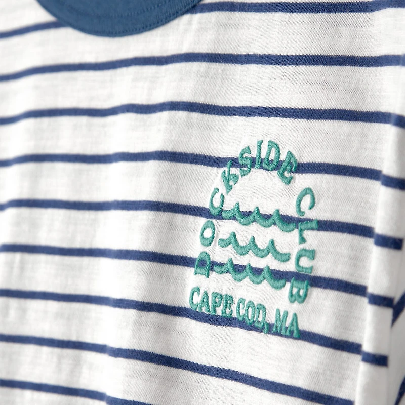 Carter's Little & Big Kid Boys Round Neck Short Sleeve T-Shirt