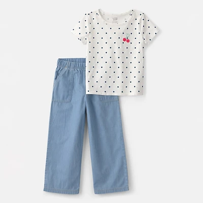 Carter's Little & Big Kid Girls 2-pc. Pant Set