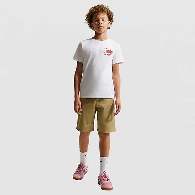 Nike Club Big Kid Unisex Crew Neck Short Sleeve Regular Fit Graphic T-Shirt