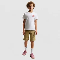 Nike Club Big Kid Unisex Crew Neck Short Sleeve Regular Fit Graphic T-Shirt