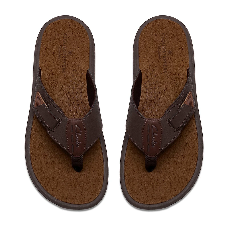 Clarks Cloudsteppers Mens Breeze Flip-Flops