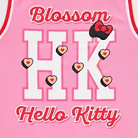 Hello Kitty® And Friends X The Powerpuff Girls™ Womens Juniors Crew Neck Basketball Jersey
