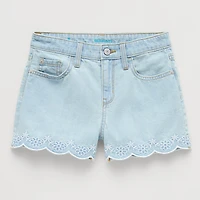 Thereabouts Little & Big Kid Girls Adjustable Waist Denim Short