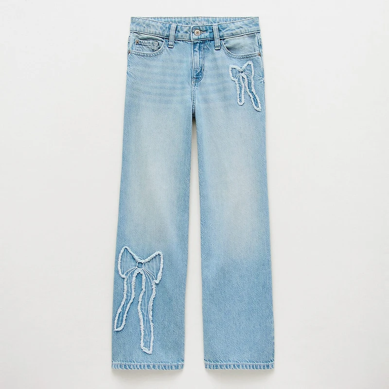 Thereabouts Little & Big Kid Girls Wide Leg Jean