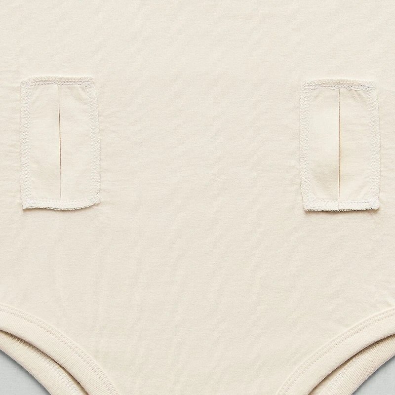 Thereabouts Little & Big Kid Boys Bodysuit Closure Easy-on + Easy-off Adaptive Short Sleeve