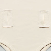 Thereabouts Little & Big Kid Boys Bodysuit Closure Easy-on + Easy-off Adaptive Short Sleeve