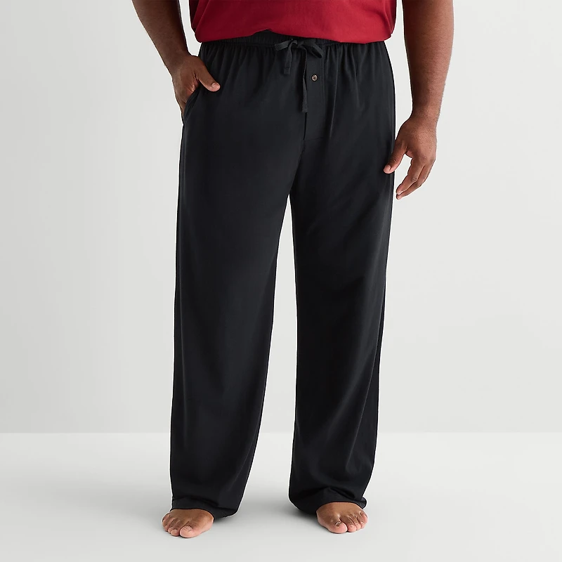 Stafford Super Soft Mens Big and Tall Pajama Pants