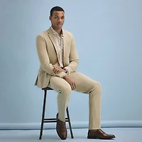 J. Ferrar 360 Stretch Mens Slim Fit Flat Front Suit Pant