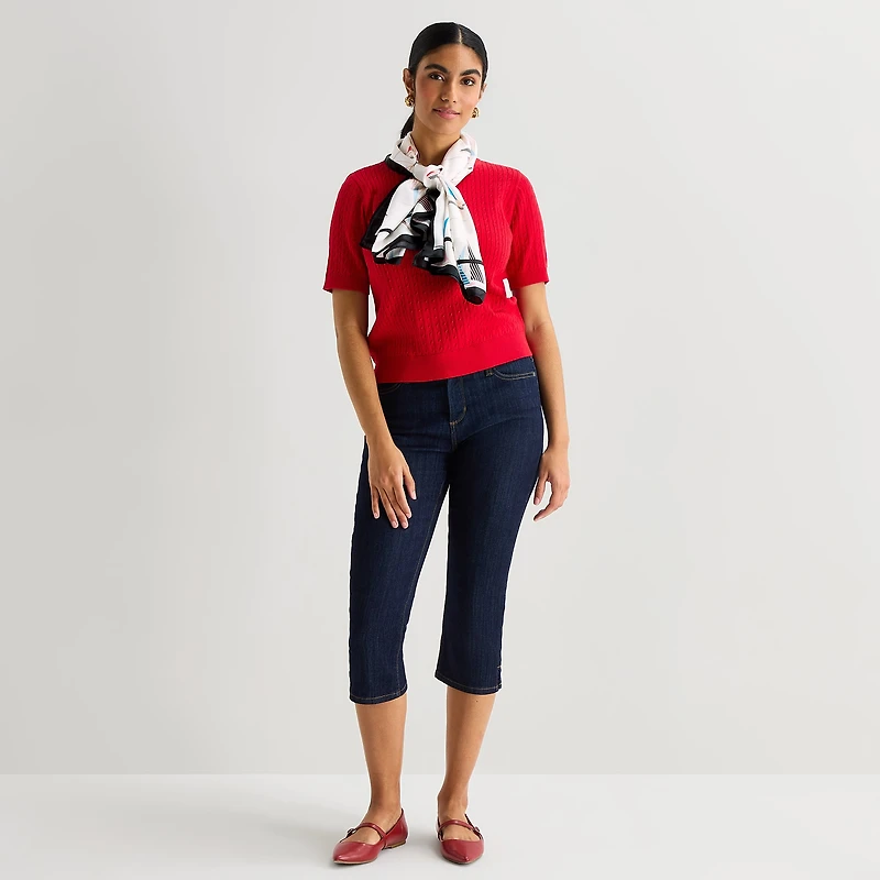 Mixit Sailboat Print Square Scarf