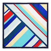 Mixit Diagonal Striped Square Scarf