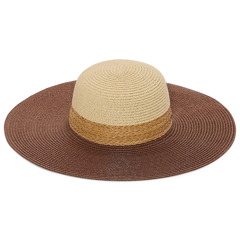 JS Jessica Simpson Dome Top Float Womens Floppy Hat