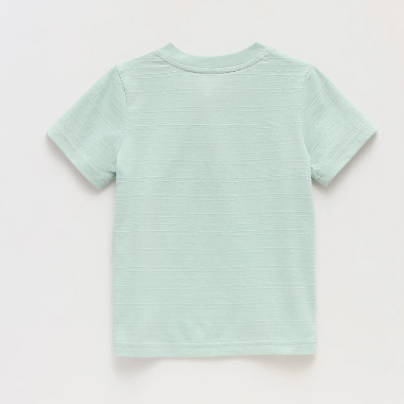 Okie Dokie Toddler & Little Boys Short Sleeve Regular Fit Henley Shirt