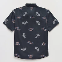 Thereabouts Little & Big Kid Boys Short Sleeve Regular Fit Button-Down Shirt