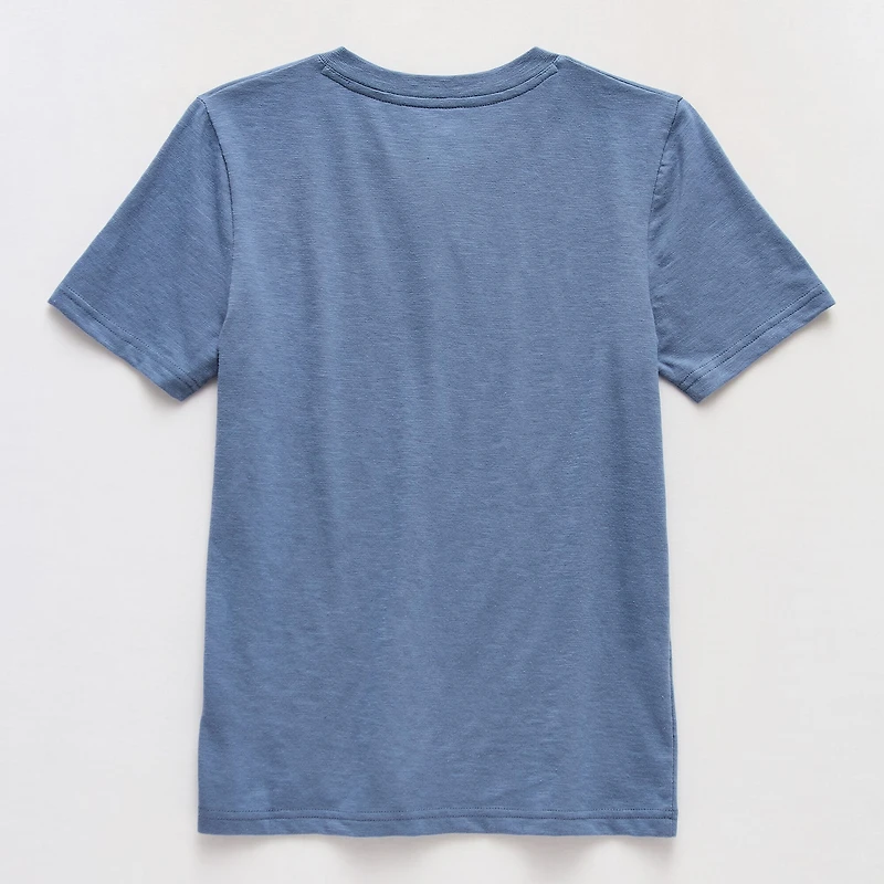 Thereabouts Little & Big Kid Boys Short Sleeve Regular Fit Henley Shirt
