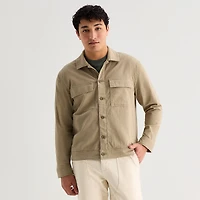 mutual weave Mens Denim Shirt Jacket