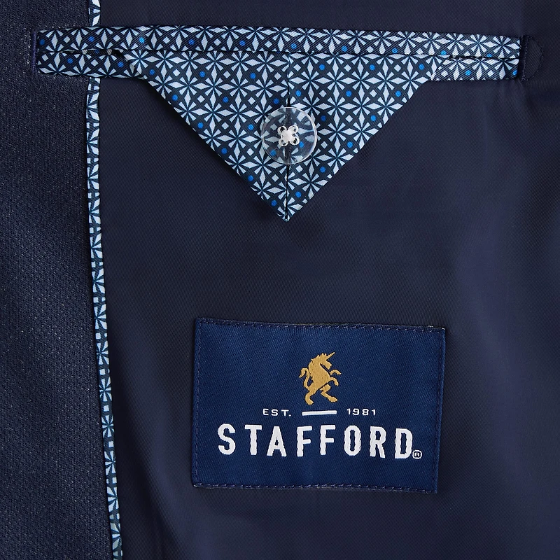 Stafford Knit Mens Classic Fit Sport Coat