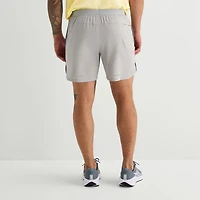 Xersion 2-In-1 Lined Mens 6" Mid Rise Workout Shorts