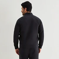 Xersion Mens Mock Neck Long Sleeve Quarter-Zip Pullover