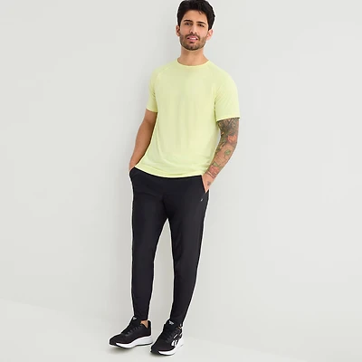 Xersion Mens Moisture Wicking Quick Dry Straight Mid Rise Regular Fit Workout Pant