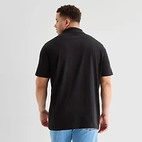 St. John's Bay Jersey Big and Tall Mens Classic Fit Short Sleeve Polo Shirt