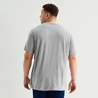 St. John's Bay Mens Crew Neck Short Sleeve Classic Fit Big and Tall Graphic T-Shirt