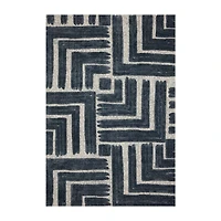 Loloi Hagen Geometric Power Loomed Indoor Rectangular Accent Rug