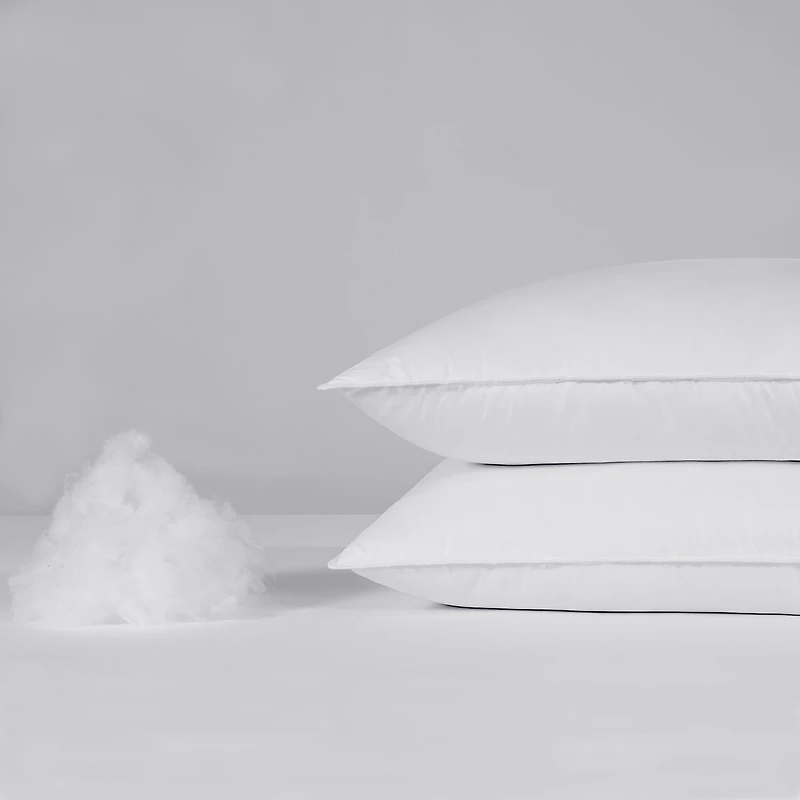 Serta® Down Illusion Firm Density 2-Pack Allergen Barrier 2 Pack Firm Density Bed Pillow