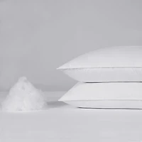 Serta® Down Illusion Firm Density 2-Pack Allergen Barrier 2 Pack Firm Density Bed Pillow