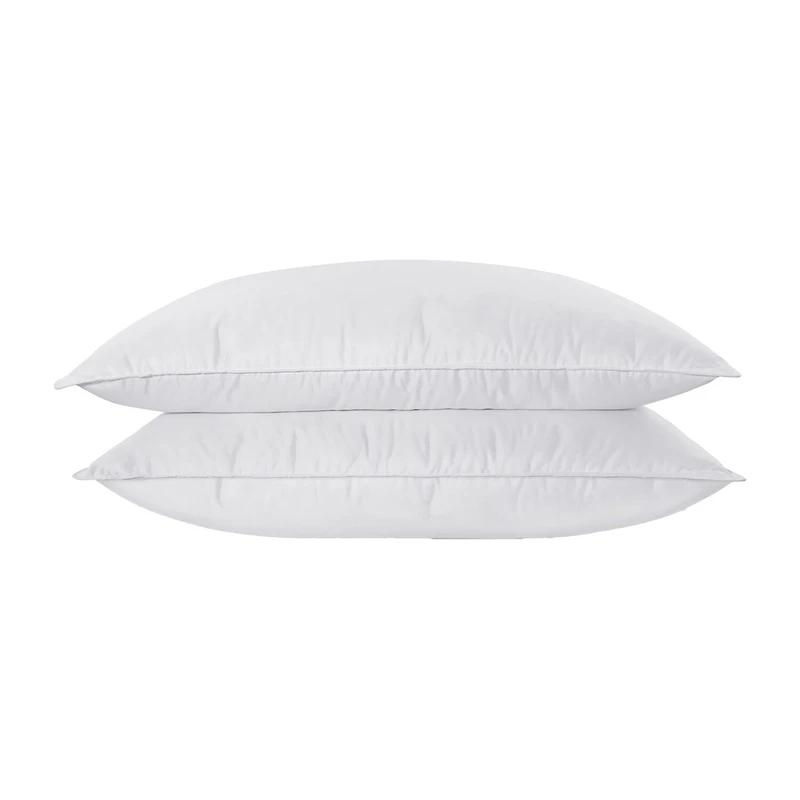 Serta® Down Illusion Firm Density 2-Pack Allergen Barrier 2 Pack Firm Density Bed Pillow