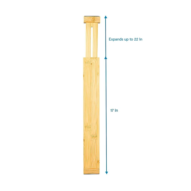 Home Expressions Bamboo Expandable 2-pc. Drawer Organizer
