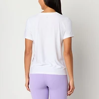 Xersion Womens Performance Crew Neck Short Sleeve T-Shirt