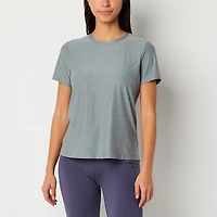 Xersion Womens Performance Crew Neck Short Sleeve T-Shirt