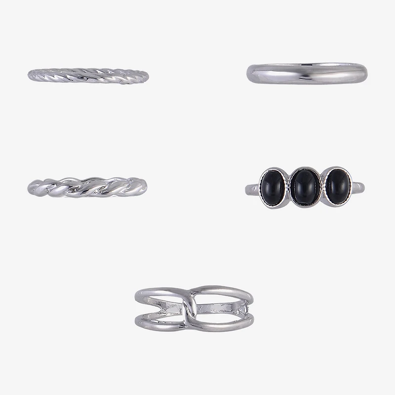 Arizona Womens Oval Ring Set