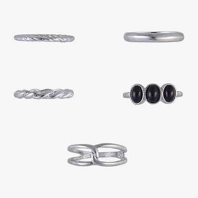 Arizona Womens Oval Ring Set