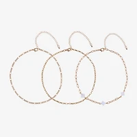 Arizona Womens Flower 3-pc. Necklace Set