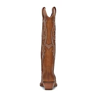 Frye and Co. Womens Irlene Stacked Heel Cowboy Boots