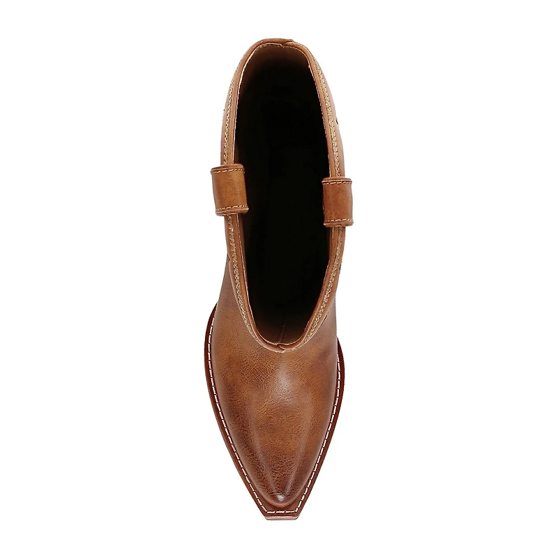 Frye and Co. Womens Irlene Stacked Heel Cowboy Boots