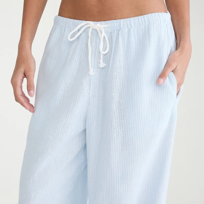 AEROPOSTALE Womens Juniors Wide Leg High Rise Pull-On Pant
