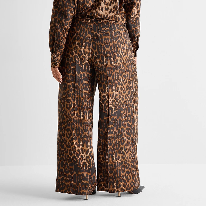 Ashley Graham Womens Plus Straight Trouser