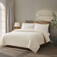 Brooklyn Loom Levi Stripe 3-pc. Easy Care Duvet Cover Set