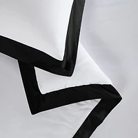 Brooklyn Loom Hotel Border 3-pc. Easy Care Comforter Set