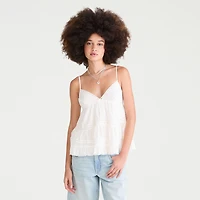 AEROPOSTALE Womens Juniors V Neck Sleeveless Camisole