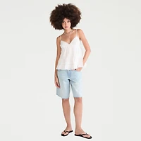 AEROPOSTALE Womens Juniors V Neck Sleeveless Camisole