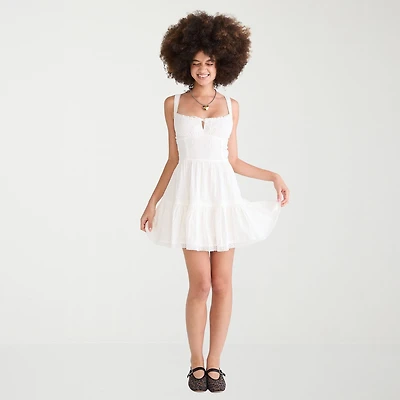 AEROPOSTALE Womens Juniors Sleeveless Sundress