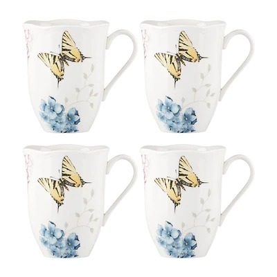 Lenox Butterfly Meadow 4-pc. Floral Coffee Mug