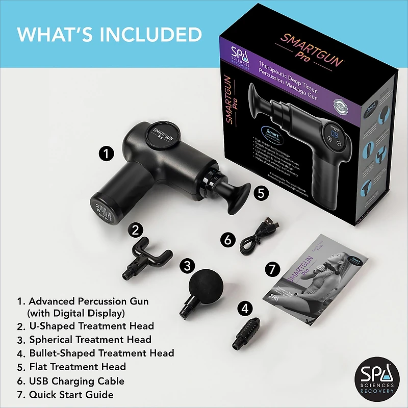 Spa Sciences Recovery Smartgun Massager