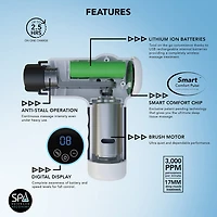 Spa Sciences Recovery Smartgun Massager